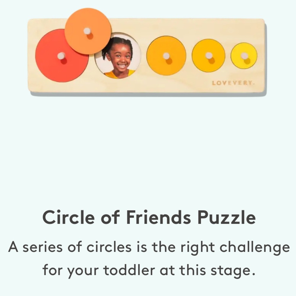 Lovevery Circle of Friends Puzzle